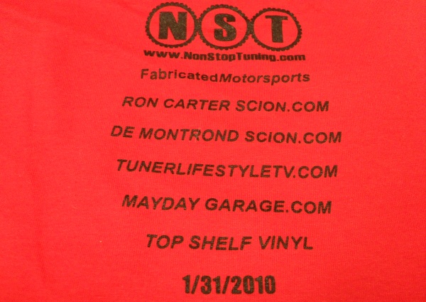 NST 131 Shirt Back